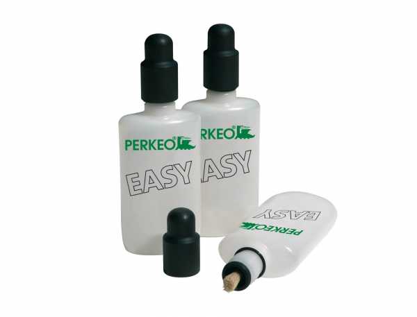 Perkeo Lötwasserflasche EASY m.integr. Pinsel,Auslaufsicher, 250 ml