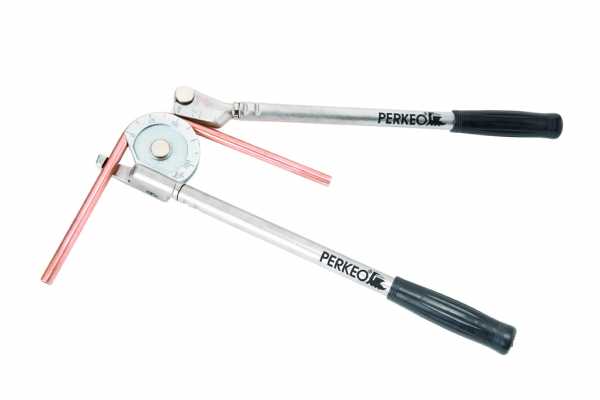 Perkeo Zweihand-Biegegerät für Rohr- durchmesser 8 mm / Radius 17 mm