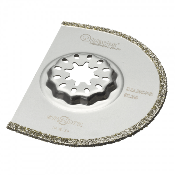 Qblades Diamant-Sägeblatt Segment (SL-Aufnahme), für Beton und Stein geeignet, 75 mm, 2.2 mm