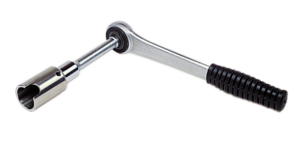 MASC Eckventil-Schlüssel aus V2A - 55 x 35 mm