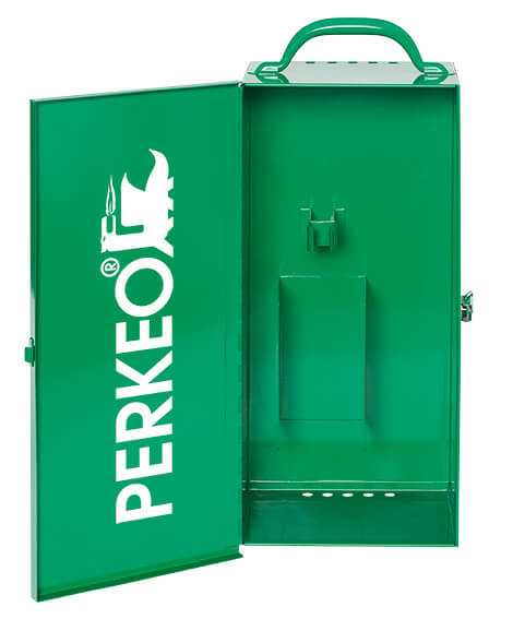 Perkeo EASYBOX Stahlblechkasten für Lötanlagen 460x210x150 mm