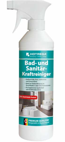 Hotrega Bad- und Sanitär-Kraftreiniger 500 ml Sprühflasche
