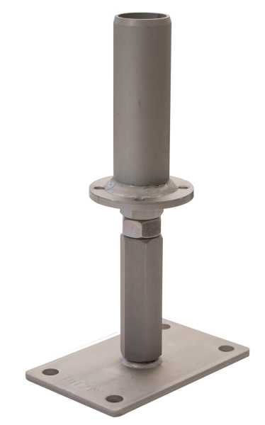 Pitzl Pfostenträger - System 10930 / 10931, Verstellbereich 285 mm bis - 400 mm